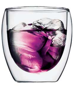 Set of 2 Small Pavina Glasses