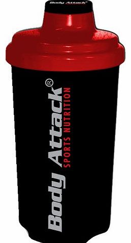 Body Attack Black/Red 700ml Shaker