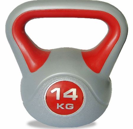 Body Power 14kg Vinyl Kettlebell