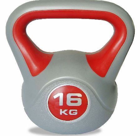 Body Power 16kg Vinyl Kettlebell