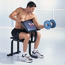 BODY SCULPTURE CURLING BENCH