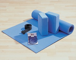 yoga set and video