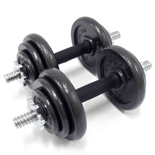 Bodymax Deluxe 35kg Hammertone Dumbbell Kit