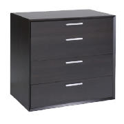 4 Drawer Chest, Dark Chocolate