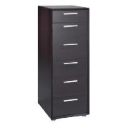 6 Drawer Chest, Dark Chocolate