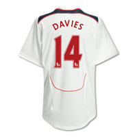 Reebok 08-09 Bolton home (Davies 14)