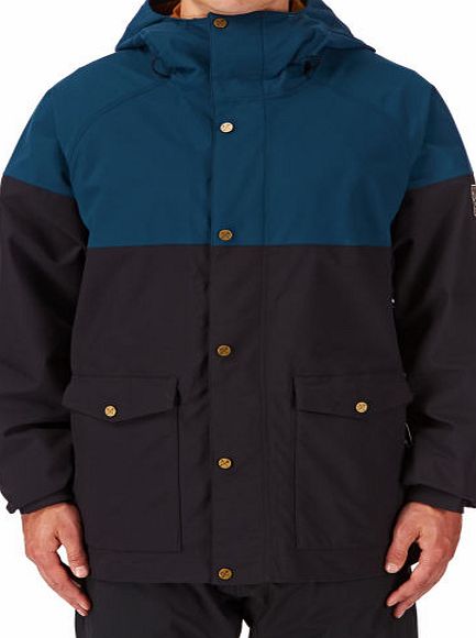Bonfire Mens Bonfire Tanner Snow Jacket - Black/midnight
