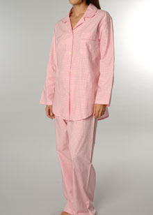 Gingham Basic classic pj set