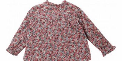 Blouse Liberty Fleurs Eglantier Red `3 years,6