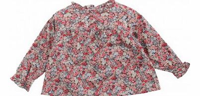 Blouse Liberty Fleurs Eglantine Red `3 months,12