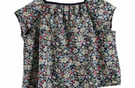 Bonton Liberty fairy blouse Navy blue `3 months