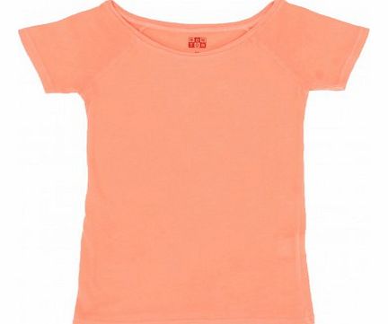 Raglan T-shirt Peach `10 years