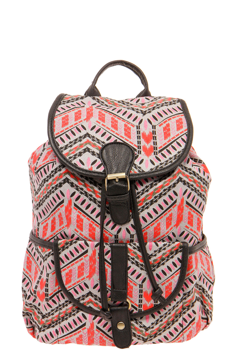 boohoo Anna Aztec Rucksack - grey, grey azz45641