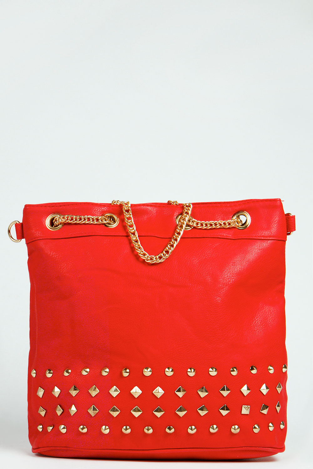 Billie Chain Fasten Stud Duffle Bag -