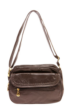 Carla Real Leather Crossbody Bag Female