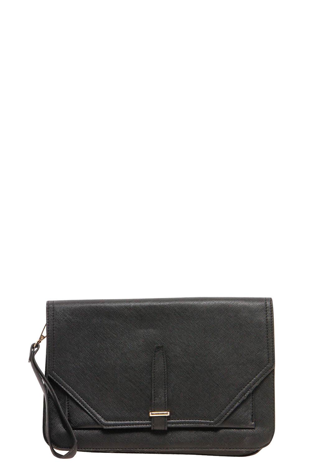 Cheryl Oversized Clutch Bag - black