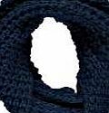 boohoo Chunky Waffle Lurex Knit Snood - aqua azz22447