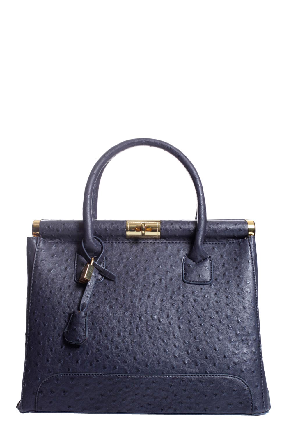 Darcy Block Colour Ostrich Effect Grab Bag -