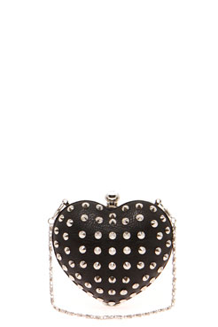 Evie Stud Heart Clutch Female