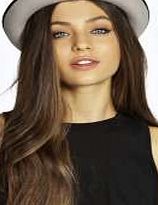 boohoo Felt Bowler Hat - grey azz09313