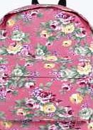 boohoo Floral Rucksack - pink azz05821