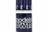 boohoo Hypergel Inky Blue Nail Polish - blue azz19765