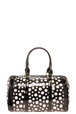 Laila Polka Dot Structured Bag Female