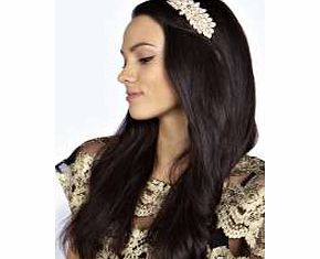 boohoo Lexi Pearl Floral Headband - white azz23220