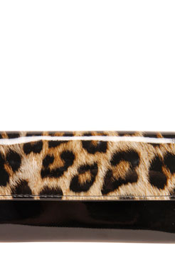 Lottie Leopard Contrast Purse Female