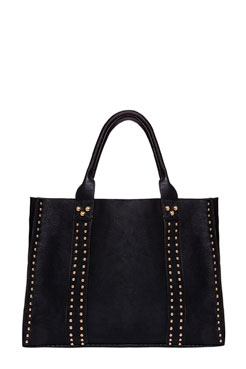 Lucinda Top Handle Studded Shopper Female