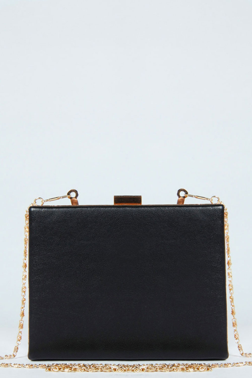 Lucy Box Clutch Bag - black azz46131