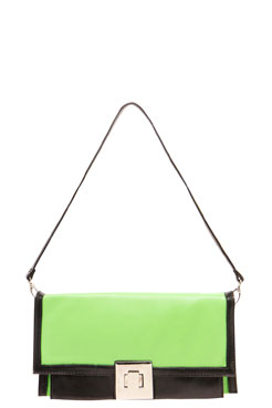 Lydia Colour Block Clutch Bag Female