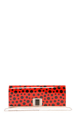 Rachel Polka Dot Clutch Bag Female