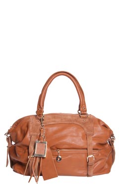 Ronnie Large Tassel Detail Bowler Bag Female