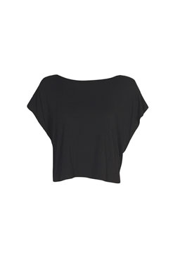 Samantha Drawstring Back Boxy T-Shirt Female