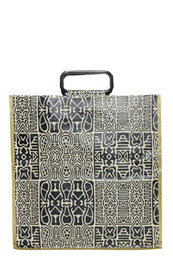 Tayanna Tribal Print Shopper