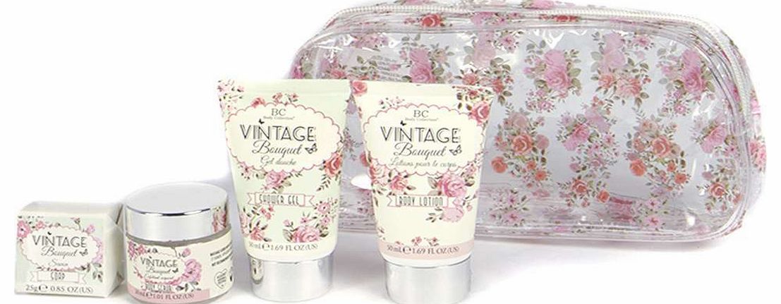 boohoo Vintage Travel Essentials Gift Set - multi