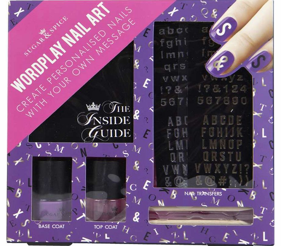 boohoo Wordplay Nail Art Kit - multi azz13671