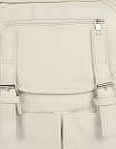 boohoo Zip Detail Rucksack - cream azz08271