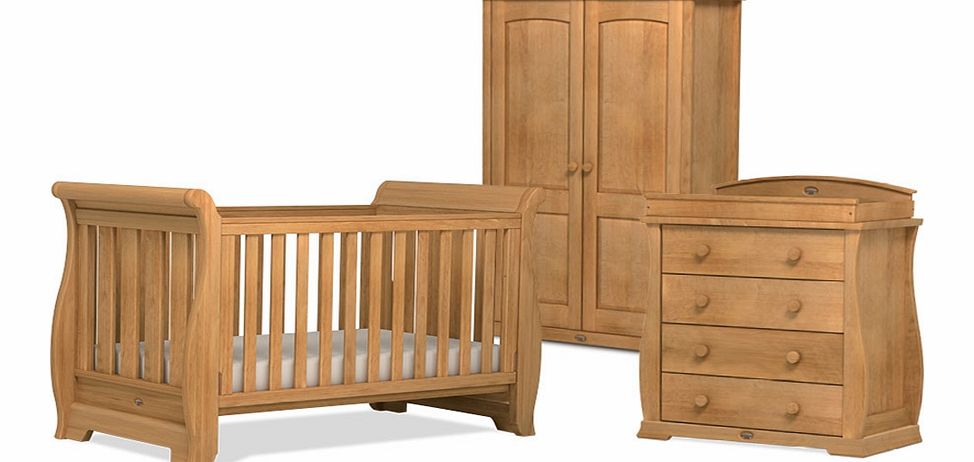 Boori 3 Piece Sleigh Roomset Heritage Teak