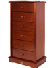 Boori 6 Drawer Slimboy Jarrah