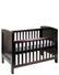 Boori Classic Ranchboard 2 in 1 Cot Bed Walnut