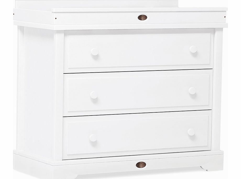 Boori Eton 3 Drawer Chest Changer White