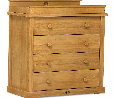 Boori Pioneer 4 Drawer Chest Heritage Teak