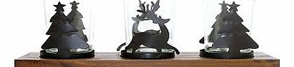 Boots Home Fragrance Decorative Reindeer Votive Trio