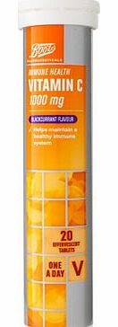 Boots Pharmaceuticals Boots Blackcurrant Flavour Effervescent Vitamin