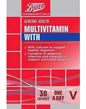 Boots Pharmaceuticals Boots MULTIVITAMIN 30 capsules 10149658