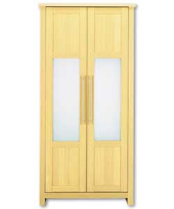 Oak 2 Door Robe