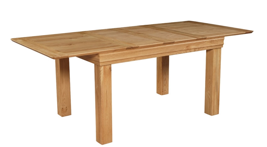 Bordeaux Oak Extending Dining Table - 132-203cm