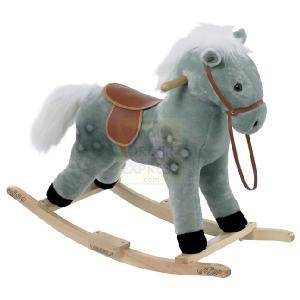 Born To Play 42cm Grey Rocking Horse